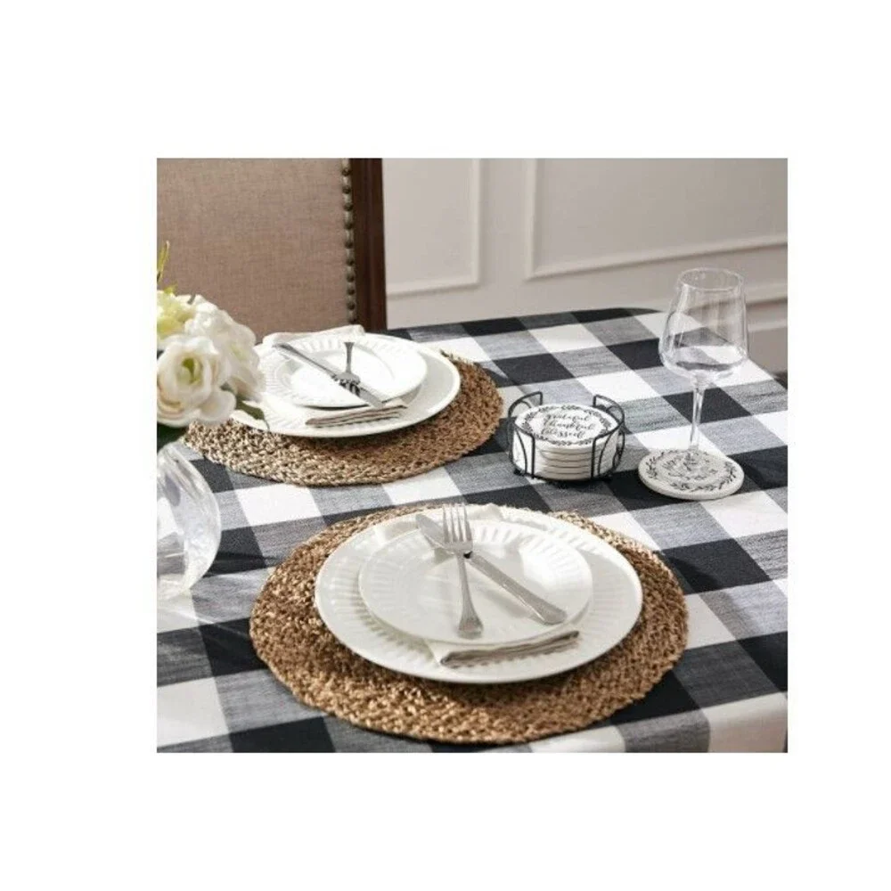 6-Pack Absorbent Drink Coasters with Holder Coasters for Drinks Coaster Set